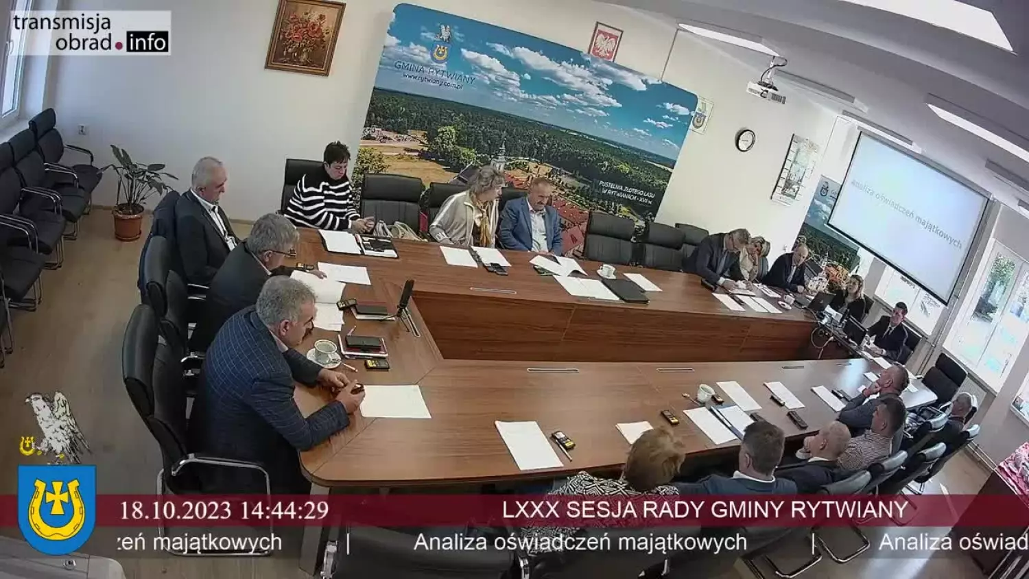 LXXX sesja Rady Gminy Rytwiany - 18.10.2023