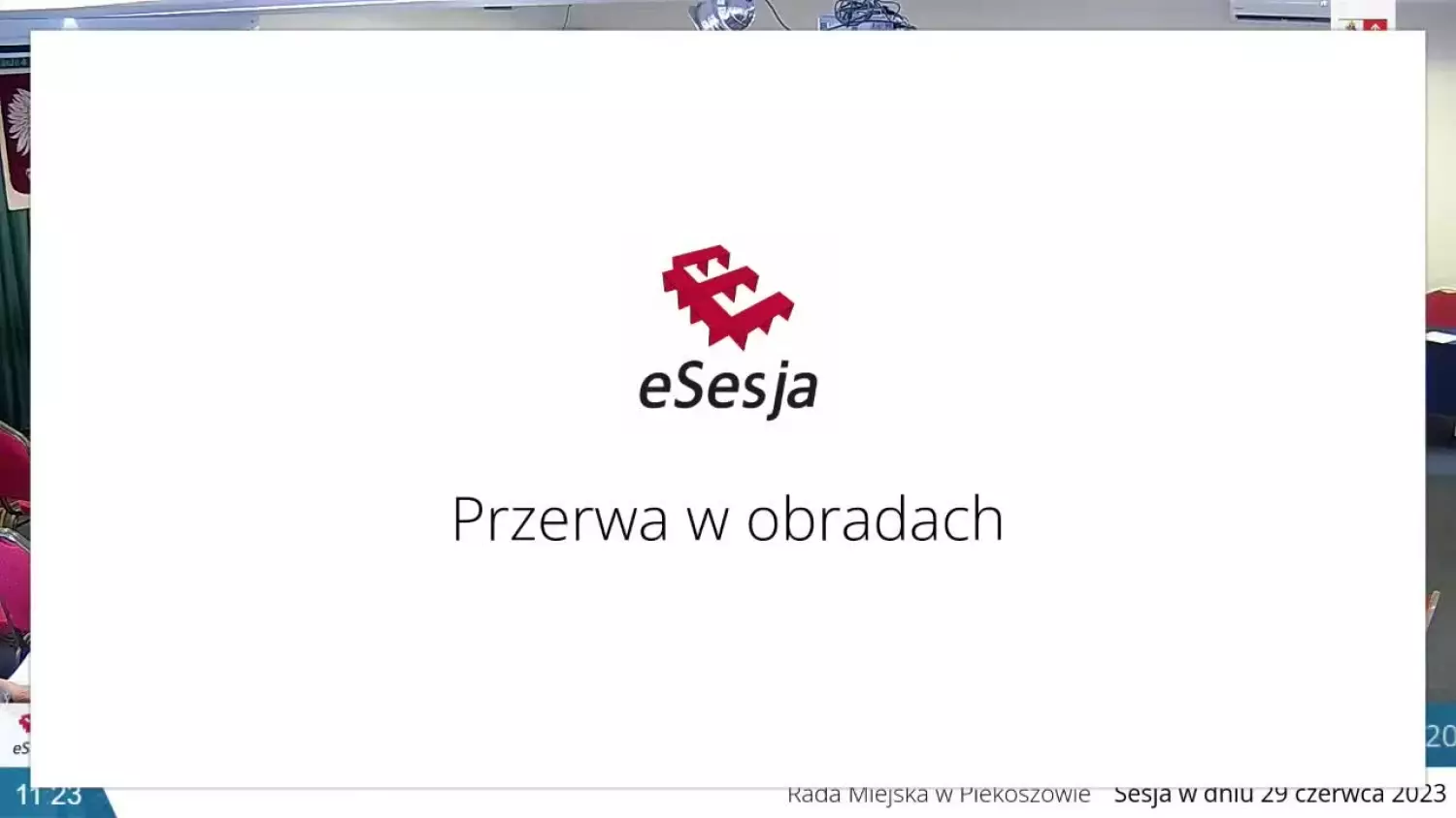 LX Sesja Rady Miejskiej w Piekoszowie - 29.06.2023