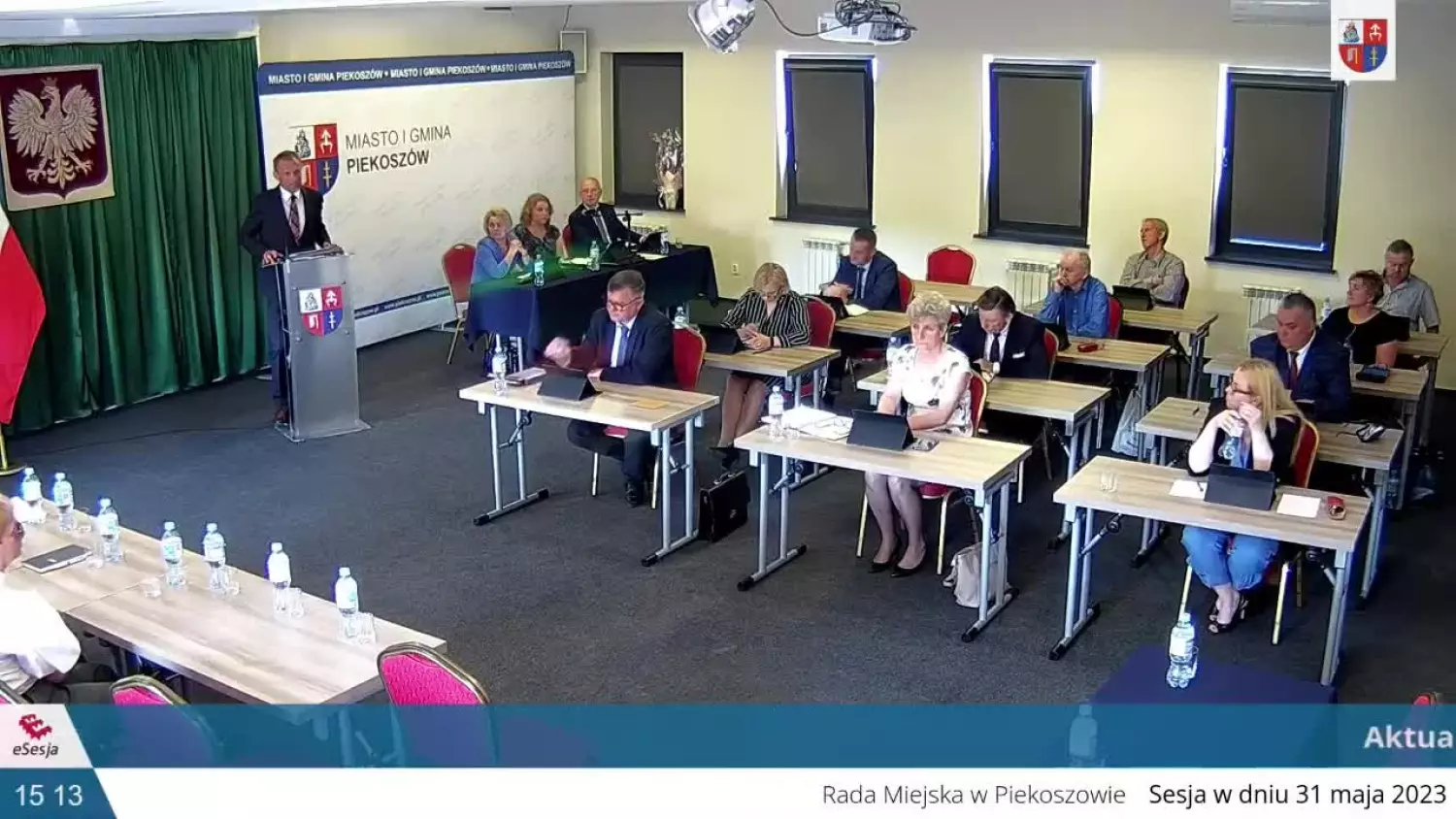 LVIII Sesja Rady Miejskiej w Piekoszowie - 31.05.2023