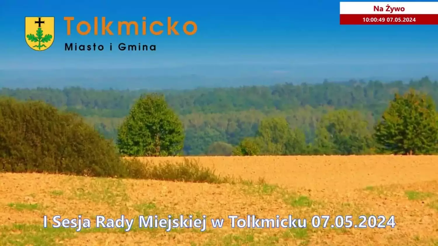 I Sesja Rady Miejskiej w Tolkmicku 07.05.2024