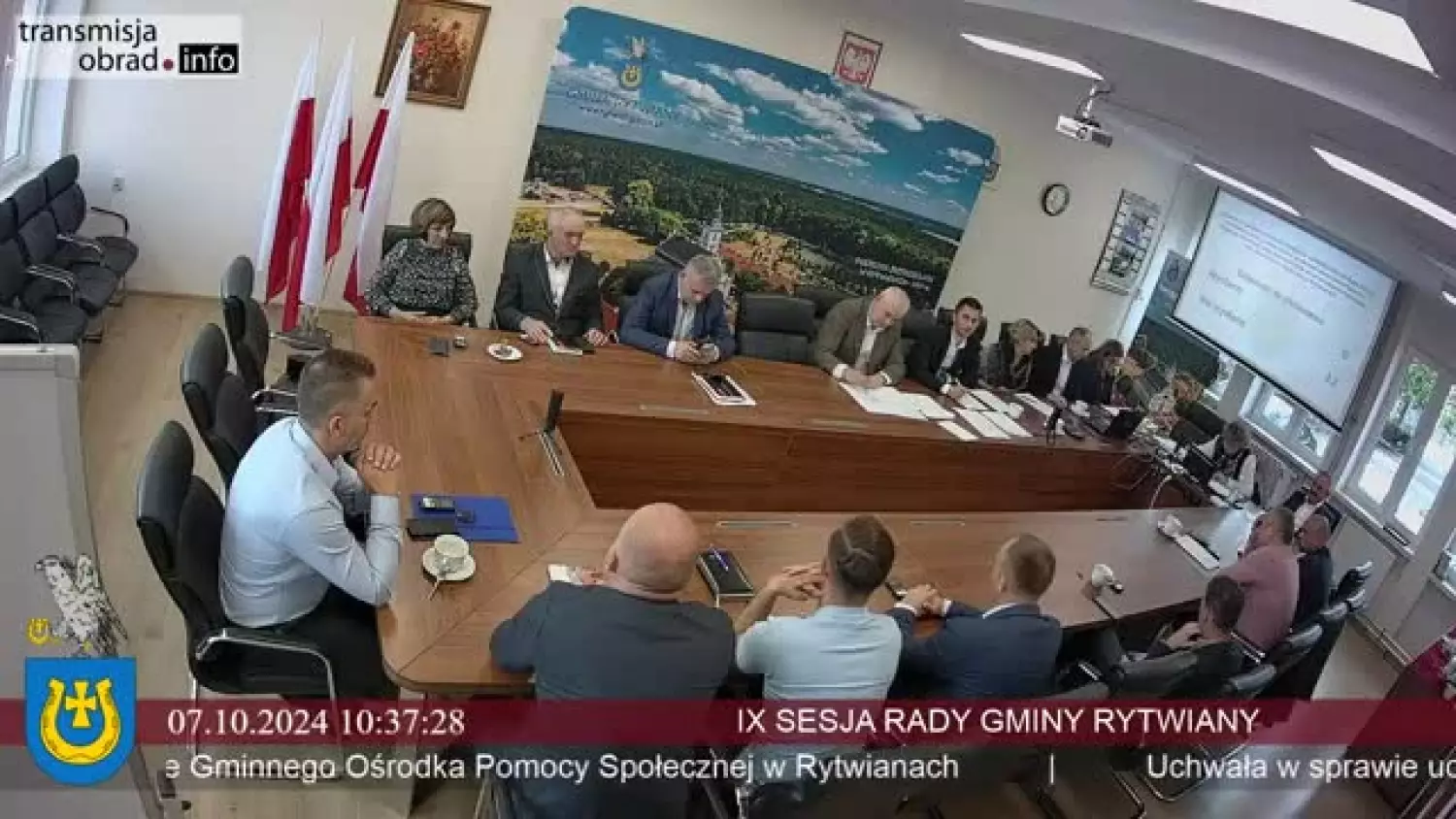IX sesja Rady Gminy Rytwiany - 07.10.2024 r. - cz. 2