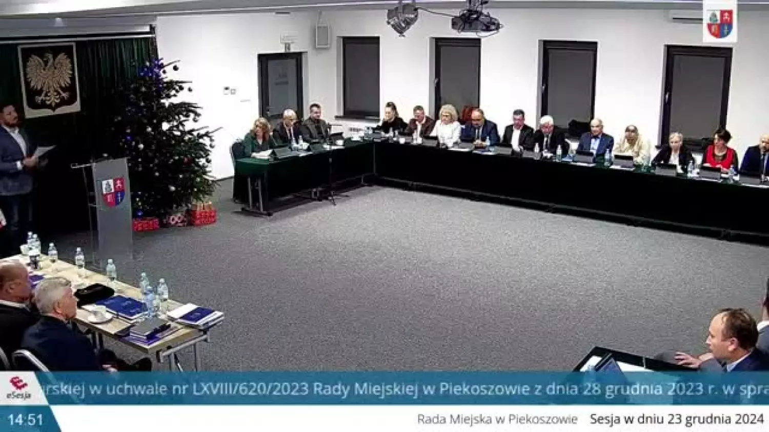 IX Sesja Rady Miejskiej w Piekoszowie 23.12.2024 r. cz 3