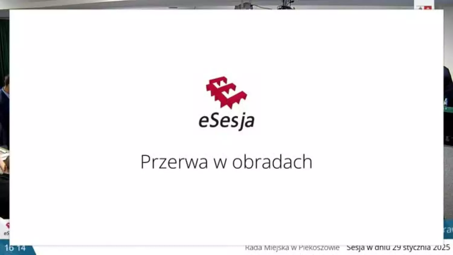 X Sesja Rady Miejskiej w Piekoszowie 29.01.2024 r.