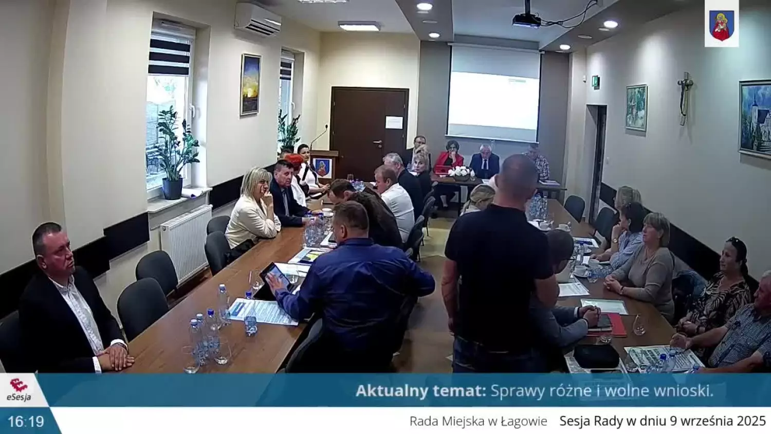 XXIV sesja Rady Miejskiej w Łagowie w dniu 9 września 2025 część 2