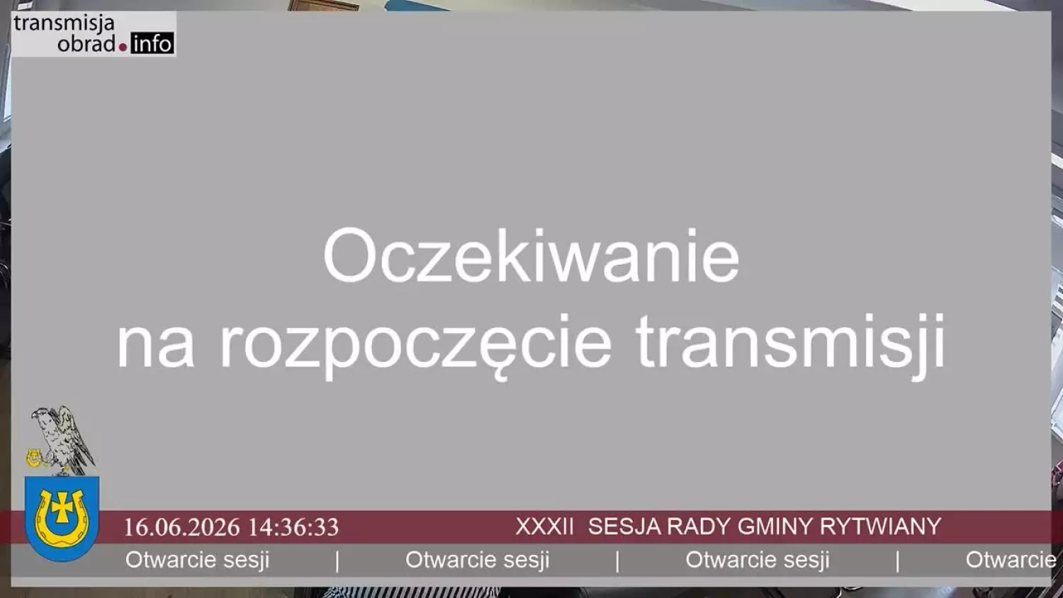 XXXII sesja Rady Gminy Rytwiany